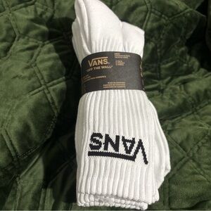 Vans Classic White Crew Socks